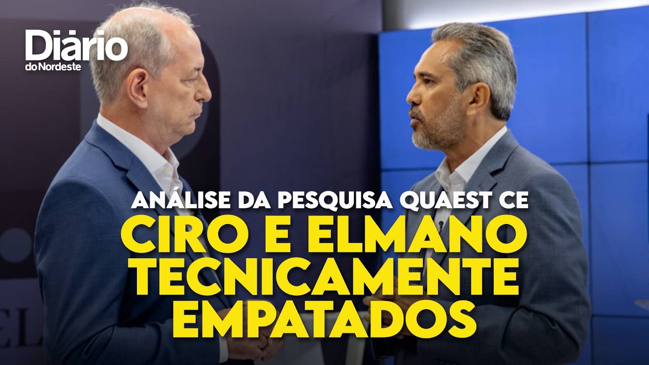 Imagem da notícia Cresce eleitorado que identifica Lula como aliado de Elmano, e Ciro como aliado de Flávio Bolsonaro