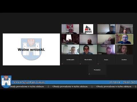 Gmina Sułoszowa – transmisja na żywo  - 29.01.2021r.