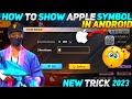 How to show apple  logo in Free Fire || Apple Logo Not Showing Problem In Free Fire