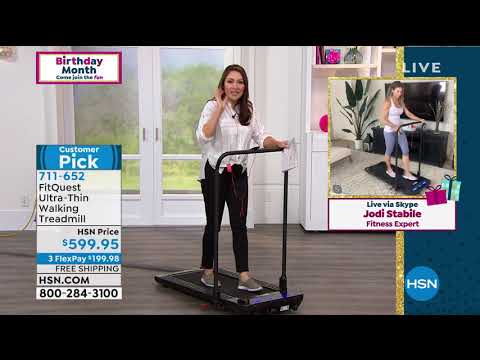 FitQuest UltraThin Laufband