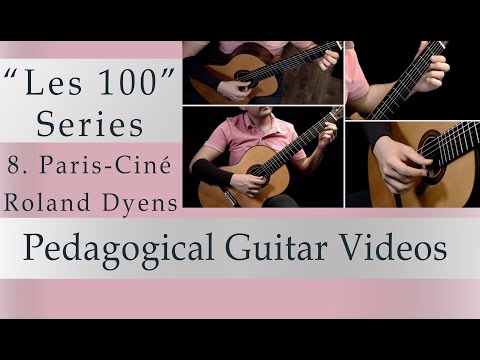 8 - Les 100 - Paris-Ciné - Roland Dyens (Guitar: Emre Ünlenen)