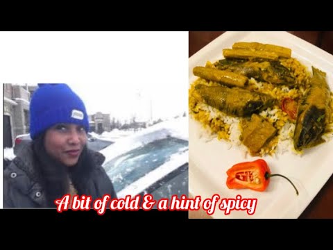 SWEET GUYANA FINE HASSA CURRY ON A COLD WINTER SUNDAY