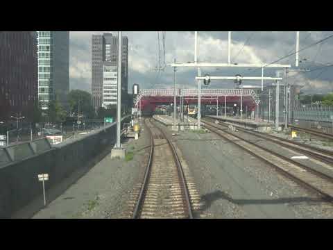 [4K] Cabinerit (achteruit) IC Berlijn door Zwolle, Lelystad en tussen Almere en Amsterdam 3-7-2022