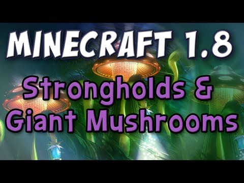 Minecraft - Strongholds & Giant Mushrooms (1.8 Prerelease Part 6)