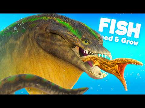 *NEW* NOTHOSAURUS In Feed & Grow Fish!