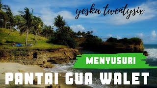 preview picture of video 'Yeska Sukabumi | Menyusuri pantai Gua walet'