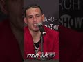 DAVID BENAVIDEZ ON THE SHOT THAT CHANGED FIGHT AGAINST CALEB PLANT
