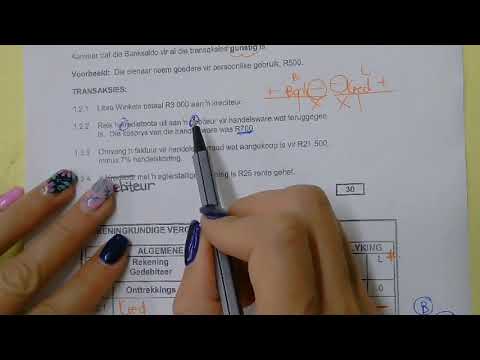 Gr 10 Rek - EBL November 2019 - Tanya Nel