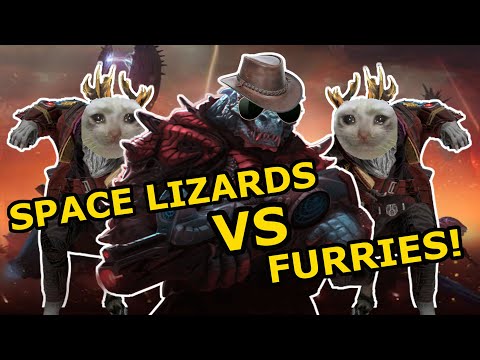 Space Lizards VS Furries - Age of Wonders: Planetfall Invasions