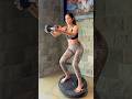 Improve Balance Strength With BOSU Ball Shilpa Shetty Fitness Shorts