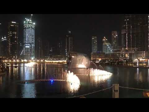 The Dubai Fountain, Walk on the Wild Side, June 2018