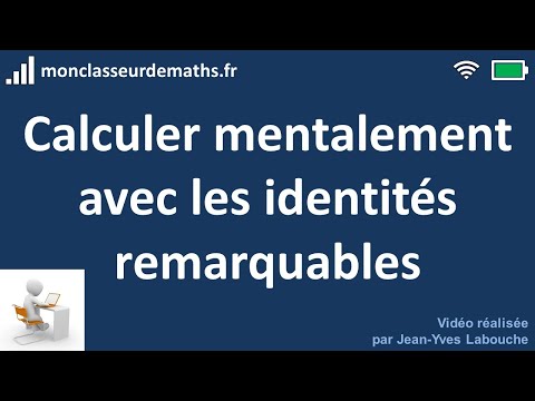 🧠 Calcul Mental Facile avec les Identités Remarquables !