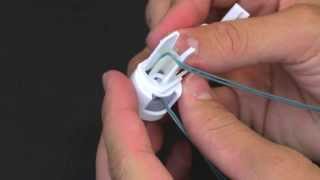 How to Thread a Delmar, Kirsch and Levolor Cellular Shade Cord Lock