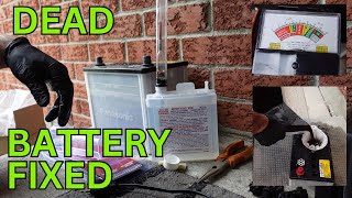 Reviving a Dead Car Battery