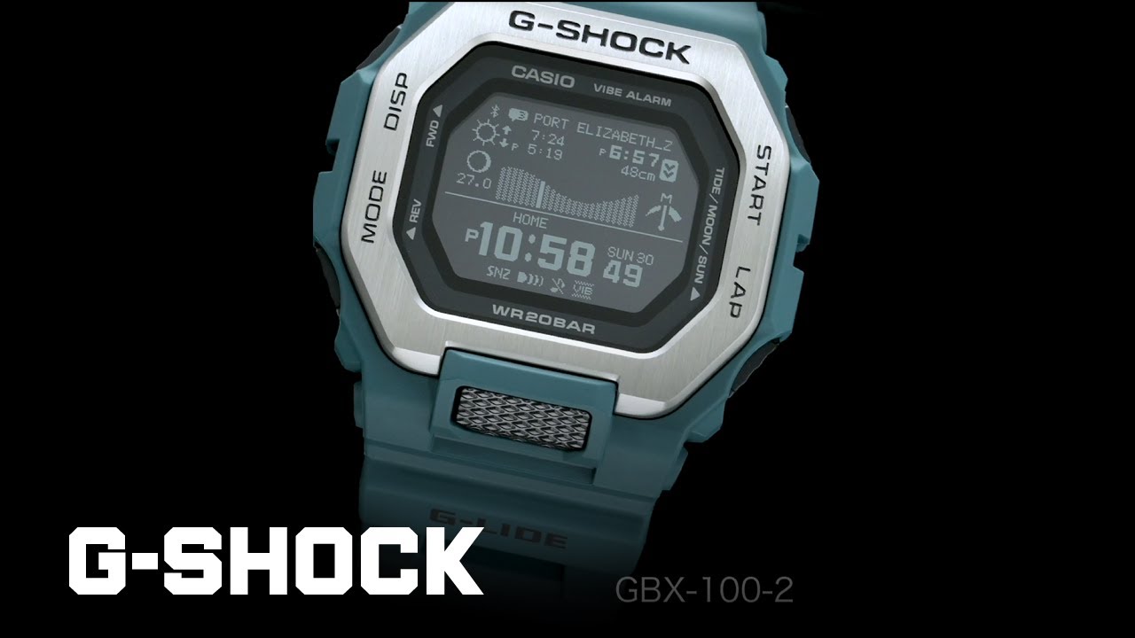 Reloj Casio Hombre G-shock Gbx-100-1d Impacto Online