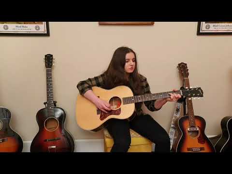 Mississippi John Hurt's Richland Woman Blues  played by 14 year old Muireann on a Gibson 50s LG-2 AN