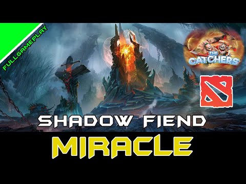 Miracle Plays Shadow Fiend Mid VS Tiny 7.19c 2018 Dota 2 - Pro Fullgameplay