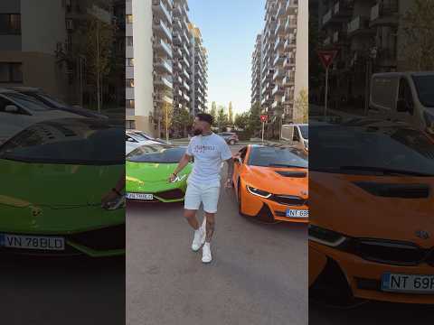 Plimb in lesa Lamborghini si i8 dar respectul e acelasi. #rafaelo #lamborghini #bmw