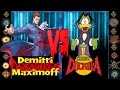 Demitri Maximoff Darkstalkers Vs Count Duckula Cosgrove Hall Ultimate Mugen Fight 2016