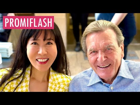 Video Thumbnail: Frischer Blondschopf? Gerhard Schröder verblüfft die Fans