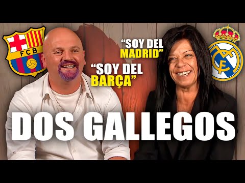 GALLEGO DEL BARÇA vs GALLEGA DEL MADRID ⚽ First Dates 2025