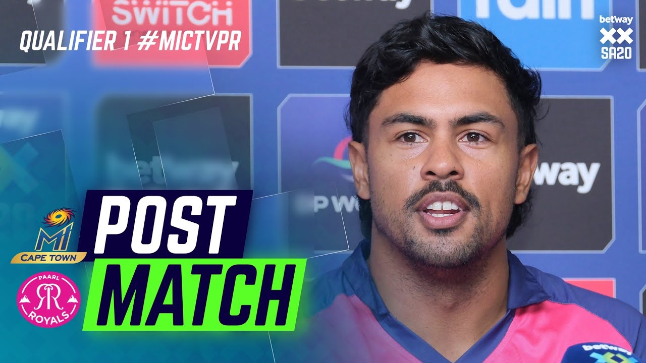 Dayyaan Galiem, Paarl Royals | Qualifier 1 - MICTvPR Post-match Presser