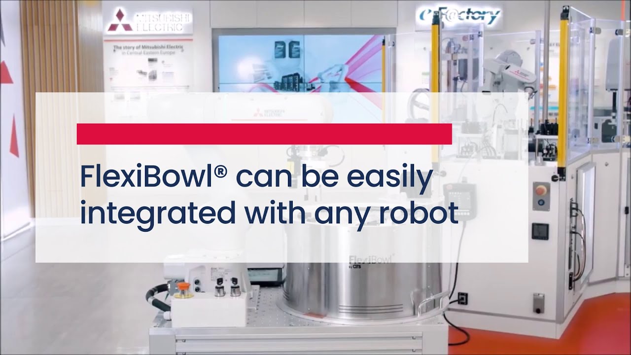 Flexibowl® feeding solution with Mitsubishi Robot