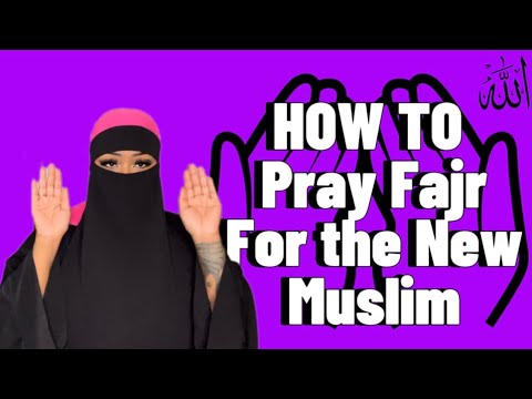 How to pray Fajr| Beginner Friendly| English subtitled| Muslim Reverts| 1st Prayer