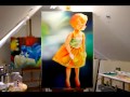 Painting 'The Red Shoes' | Sarah Graham