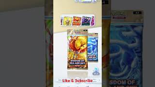 Pack Opening of Wisdom of the Sea & Sky.      #pokemontcg #pokémon #pokemoncards