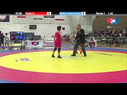WM 53 KG - Yuyan Li vs. Nadine Simone Tokar