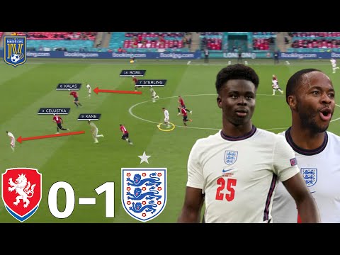 England's Decoy Movement Unlocks Czech 4-2-3-1 | Czech Republic vs England 0-1 | Tactical Analysis