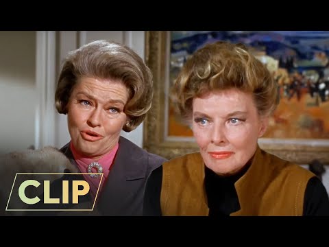 Guess Who's Coming to Dinner (1967) | Christina Dismisses Bigoted Colleague | Katharine Hepburn