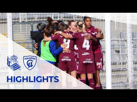 HIGHLIGHTS | Madrid CFF 1 - 2 Real Sociedad | Primera División Femenina