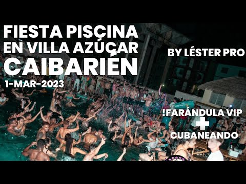 Increíble Fiesta Espuma en la Piscina de Caibarién • by Léster Pro