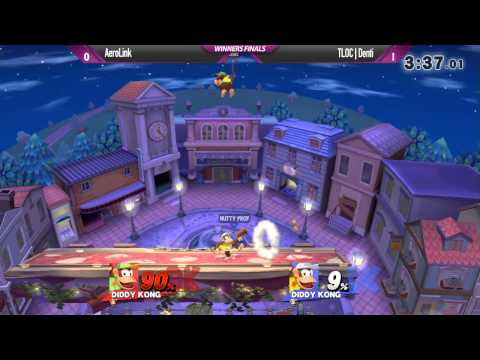 Shockwave 15 Smash 4 - AeroLink (Diddy) vs TLOC Denti (Diddy) - Winners Finals
