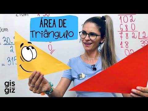 ÁREA DO TRIÂNGULO | ÁREA DE FIGURAS PLANAS | \Prof. Gis/
