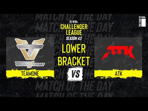 TeamOne vs. ATK - Map 3 [Overpass] - ESL Challenger League Season 43 - NA - Lower bracket