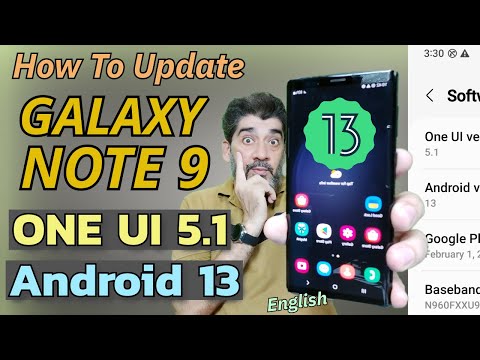 Galaxy Note 9 auf One UI 5.1 bis Android 13 aktualisieren [Englisch]