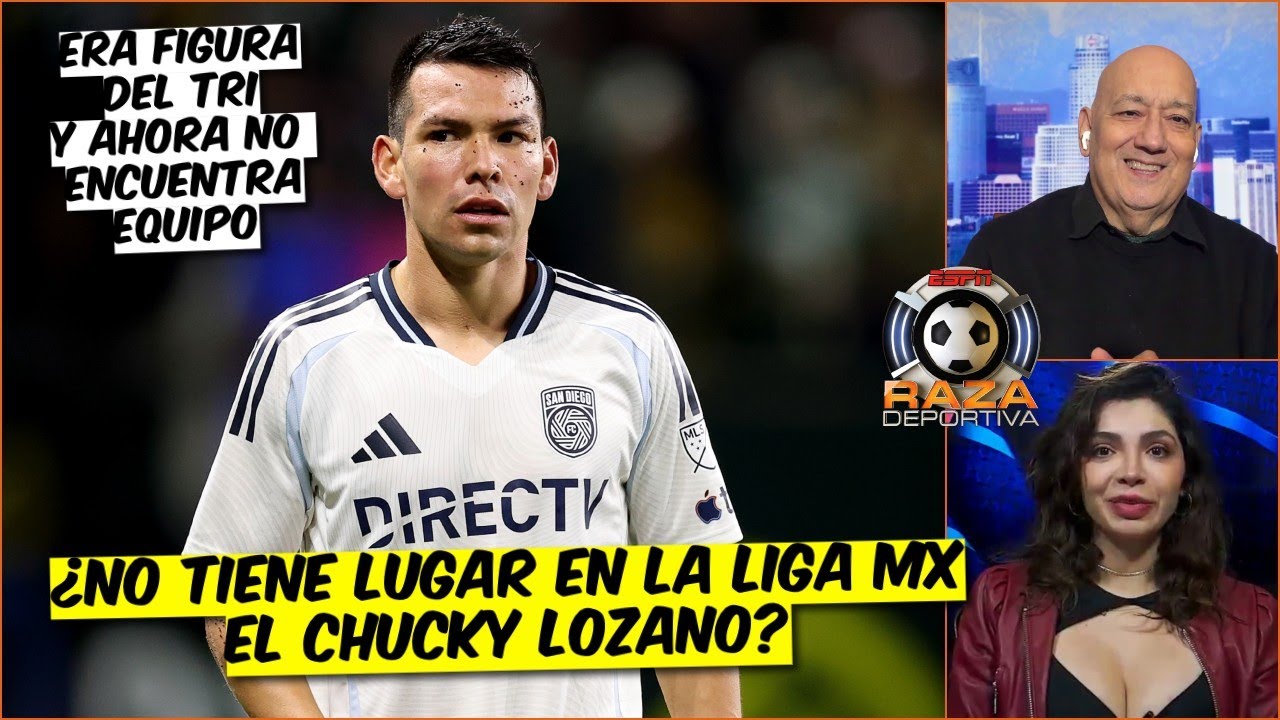 NADIE QUIERE AL CHUCKY LOZANO. "MLS debería dejar de fichar a MEXICANOS", dice Rafa | Raza Deportiva