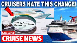 Cruise Line just CHANGED Their Deposit Rules SHOCKING Every Cruiser!