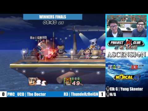 “Ascension 3/11/17” – The Doctor (Mario) v. ThundeRzReiGN (CF) – Winners Finals