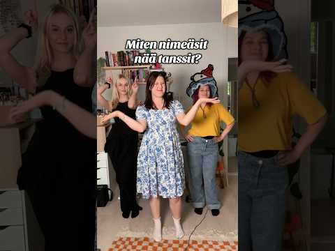 Miten nimeisit nää tanssit🤭✨