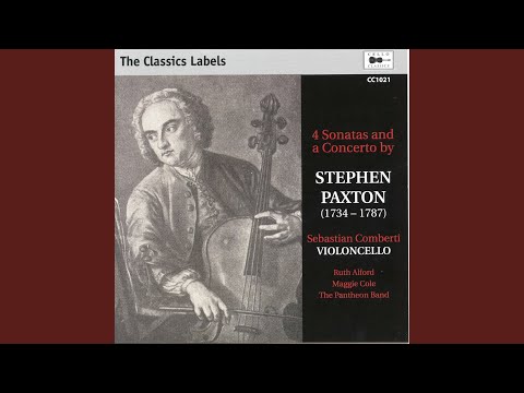 Cello Sonata in C Major, Op. 4 No. 5: I. Moderato