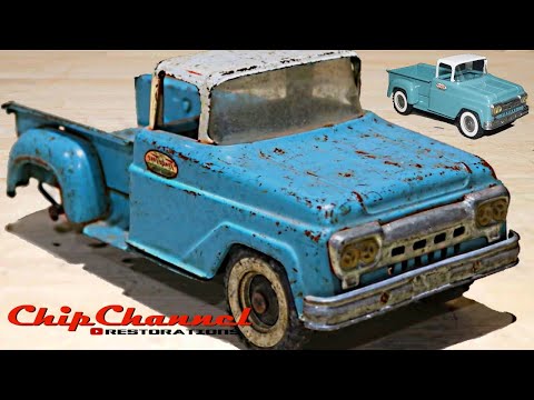 1961 Tonka Pickup Truck Restoration