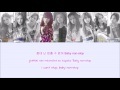 Girls Generation Mr Taxi Korean Ver Color Coded Han Rom Eng Lyrics