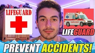 HOW TO PREVENT ACCIDENTS AND INJURIES AS A LIFEGUARD! (*IMPORTANT GUARDING TIPS*)