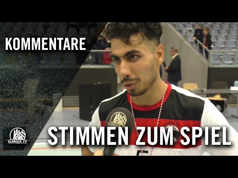 Die Stimmen zum Spiel (Hamburg Panthers – FC Fortis, Finale, Futsal Final Four 2017) | ELBKICK.TV