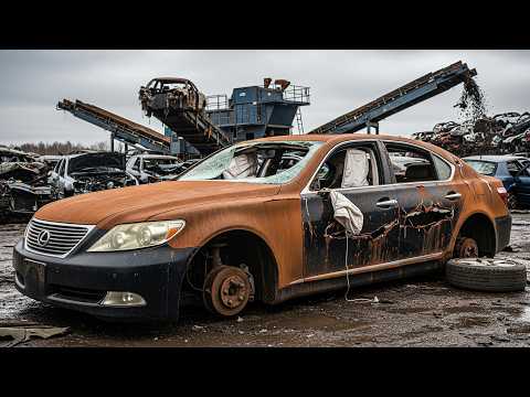 Lexus LS 460 Full Restoration – From Wrecked to Showroom Perfection
