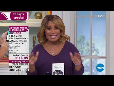 HSN | Electronic Connection featuring Fitbit 08.03.2019 - 12 AM